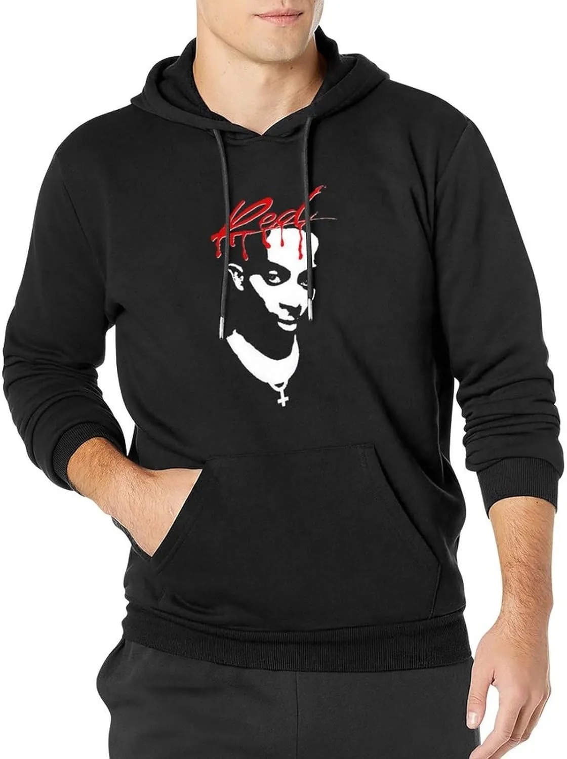 Men Women Hoodies Oversized Sweatshirts Casual Cotton Hooded Casual Long Sleeve Top Graphic Clothing