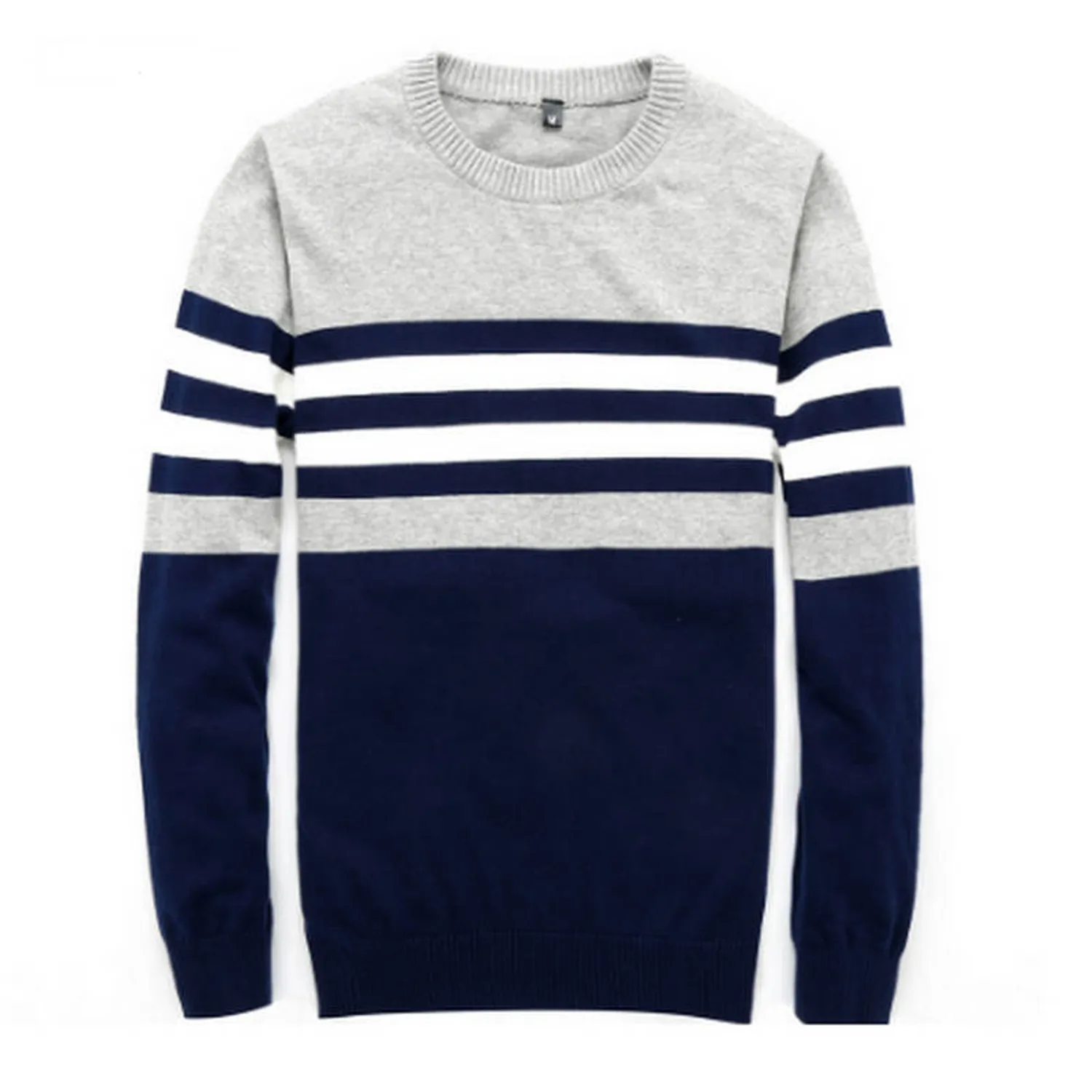 Men's Autumn Casual O-Neck Knitted Sweater