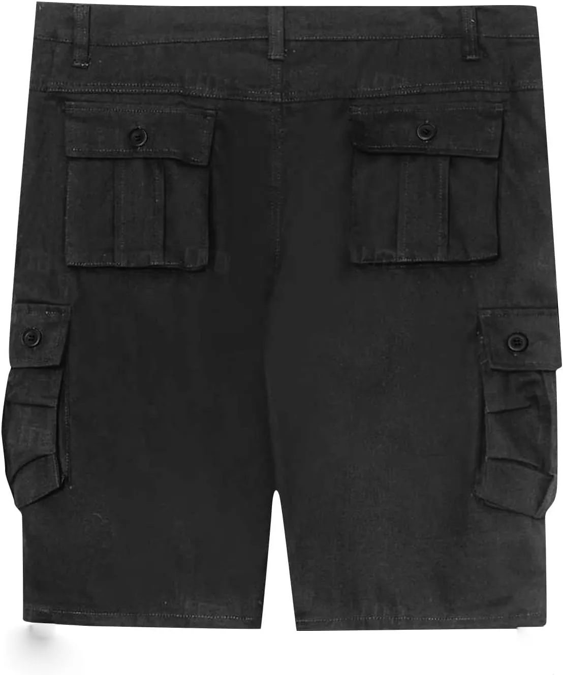 Men's Cargo Shorts 3/4 Relaxed Fit Mens Running Shorts 7 Pockets Classic Quick Dry Big & Tall Cotton Hiking Shorts
