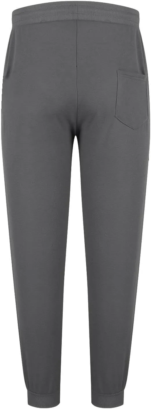 Mens Casual Fleece Drawstring with Zipper Pocket Jogger Sweatpants for Jogging Running Athletic Workout Activities