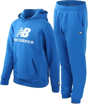 New Balance Boys Tracksuit Set - 2 Piece Athletic Performance Fleece Pullover Hoodie and Jogger Sweatpants Set (Sizes: 8-20)