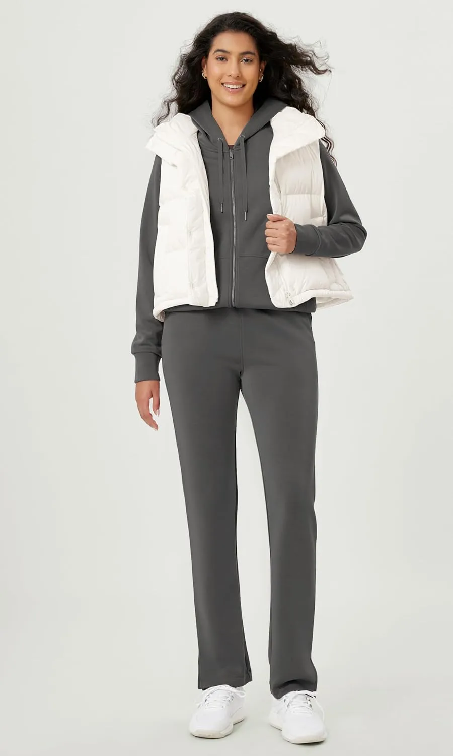 ODODOS Women's Modal Soft Full-Zip Hoodies Casual Relaxed Fall Outfit Hooded Jacket with Pockets