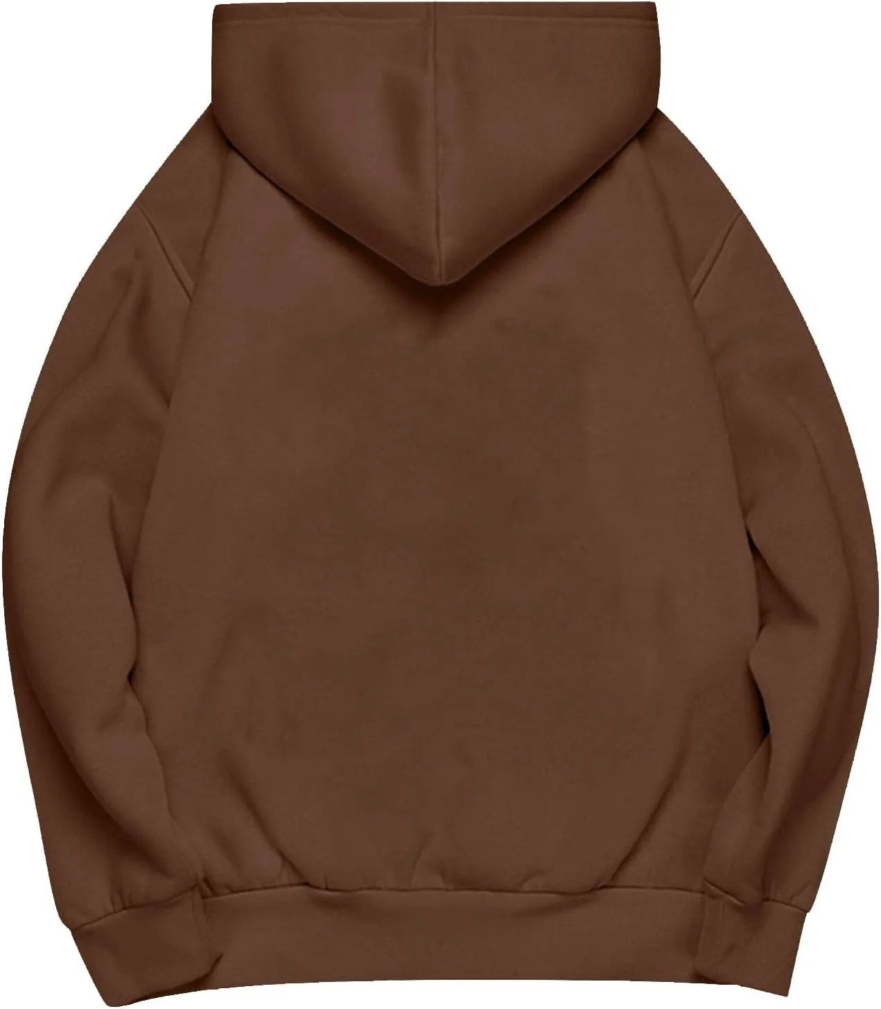 Oversized Hoodie For Women Plus Size Drop Shoulder Fleece Sweatshirts Comfy Pullover Tops Baggy Winter Coat w/Pockets