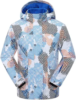 PHIBEE Big Boys' Waterproof Breathable Outdoor Warm Snowboard Ski Jacket