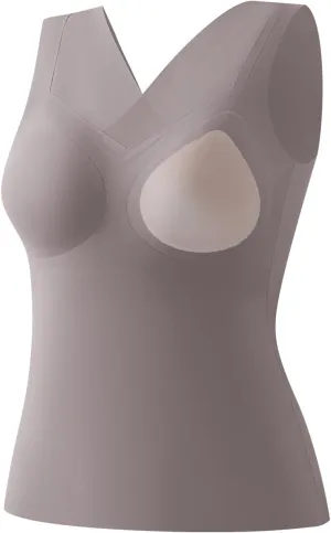 Post Surgery Mastectomy Camisole with Prosthesis Pockets, Women's Recovery Tank Top