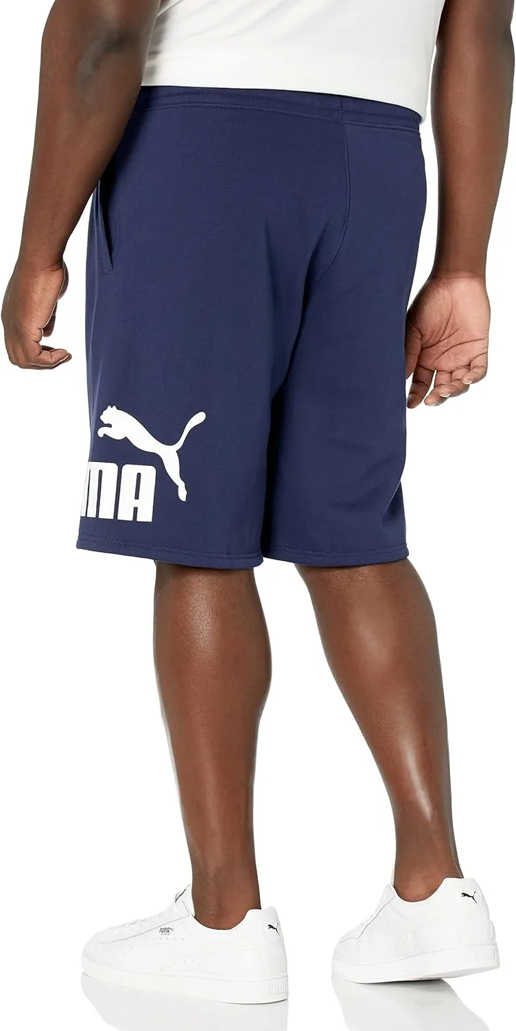 PUMA Men's Big Fleece Logo 10" Shorts