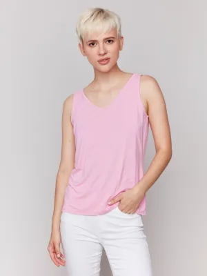 Reversible Bamboo Cami - Begonia