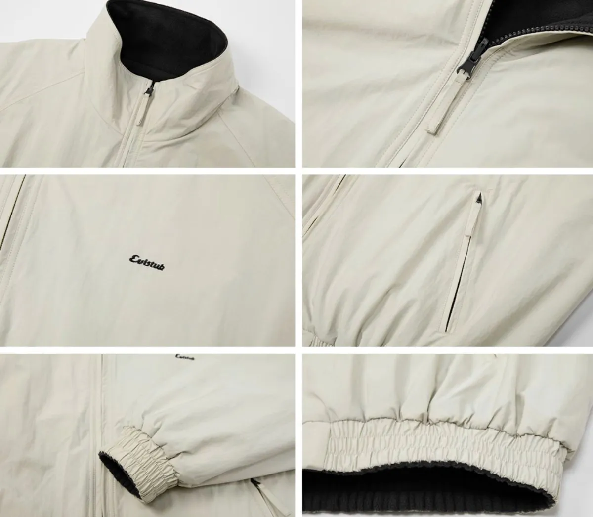 reversible fleece jacket   N4753