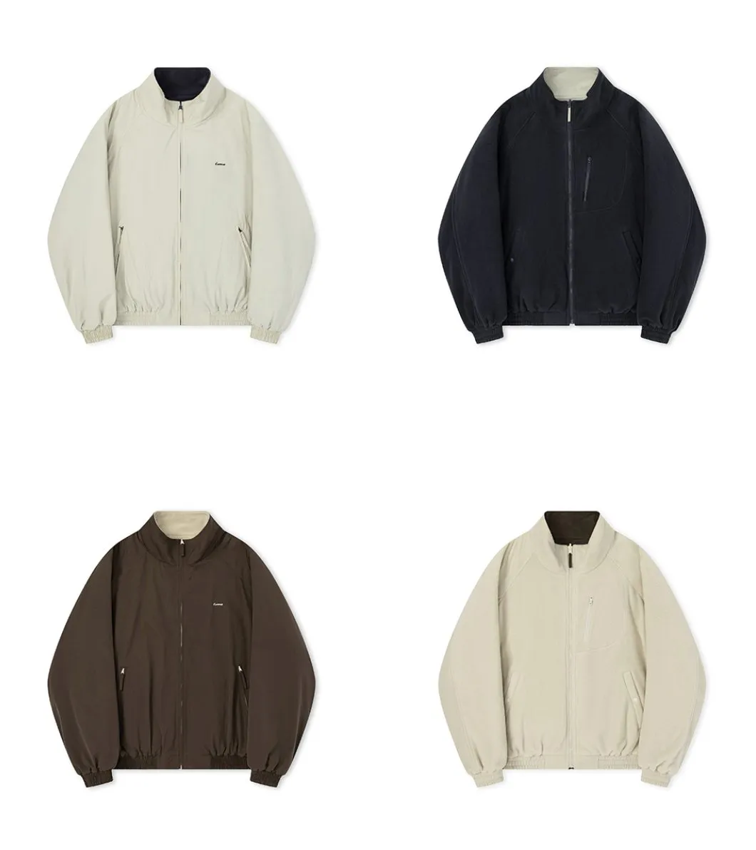 reversible fleece jacket   N4753