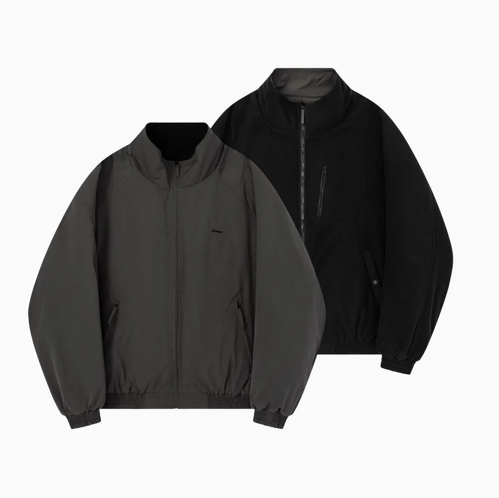 reversible fleece jacket   N4753