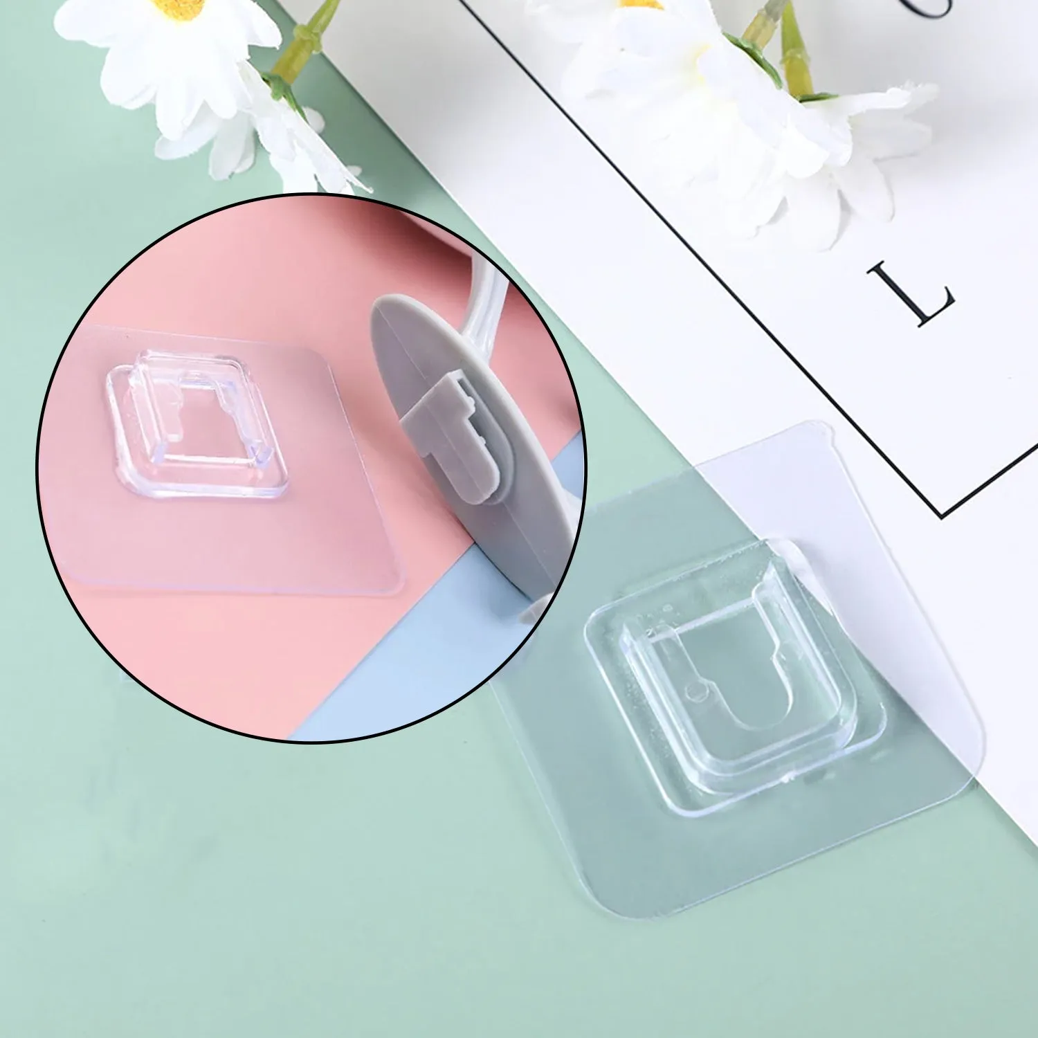 Self Adhesive Plastic Wall Hook for Home