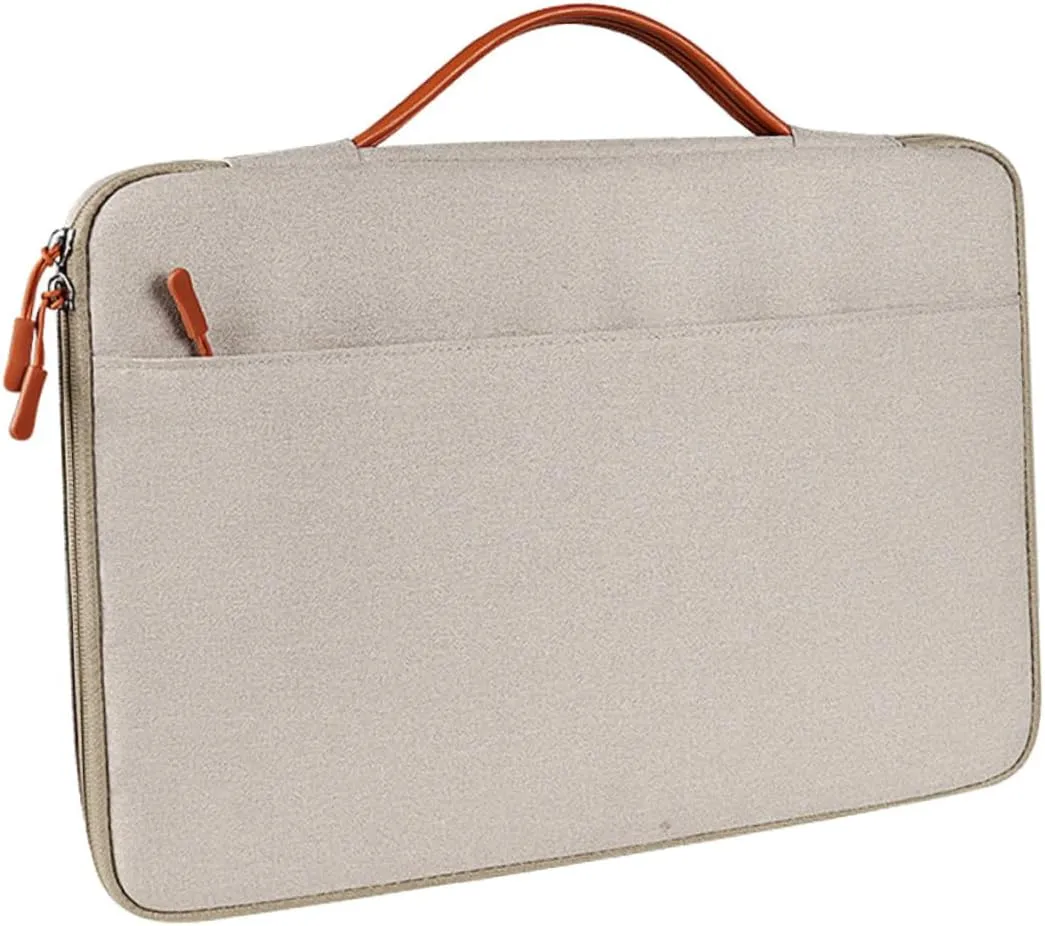 STOBOK 1pc Bag Portable Handbag for Business and Travel Lightweight Scratch Resistant with Double Zippers Fits More Stylish Design