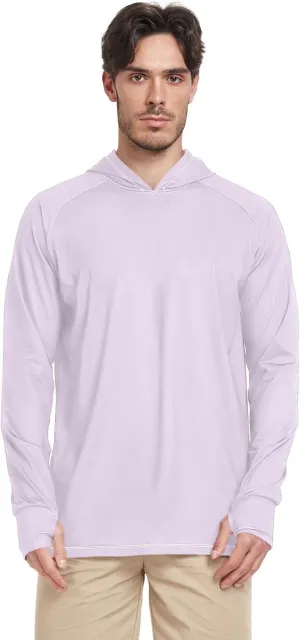 Sun Protection Hoodies Long Sleeve Fishing Shirt UPF 50  Quick-Dry UV Rash Guard with Hood Sunproof Shirts