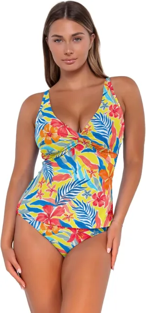 Sunsets Forever Tankini Women's Swimsuit Top with Underwire (Bottom Not Included)