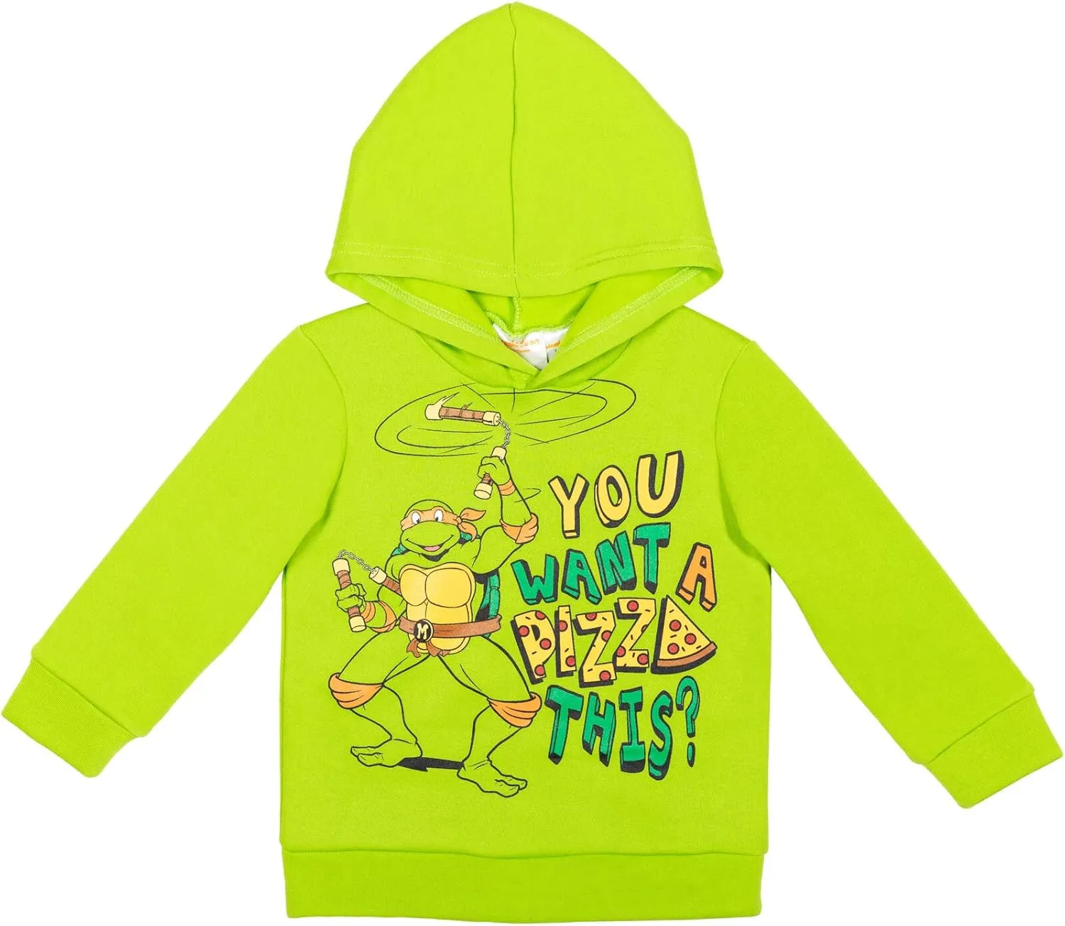 Teenage Mutant Ninja Turtles Fleece Pullover Hoodie Toddler to Big Kid Sizes (2T - 18-20)