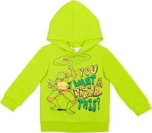 Teenage Mutant Ninja Turtles Fleece Pullover Hoodie Toddler to Big Kid Sizes (2T - 18-20)