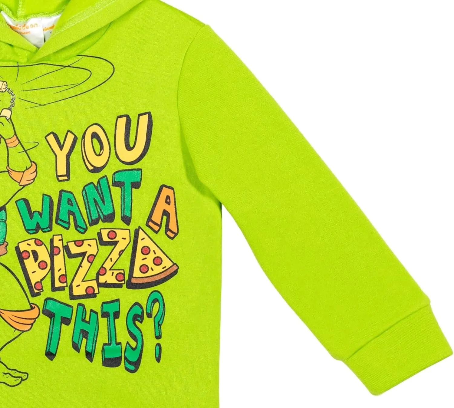 Teenage Mutant Ninja Turtles Fleece Pullover Hoodie Toddler to Big Kid Sizes (2T - 18-20)