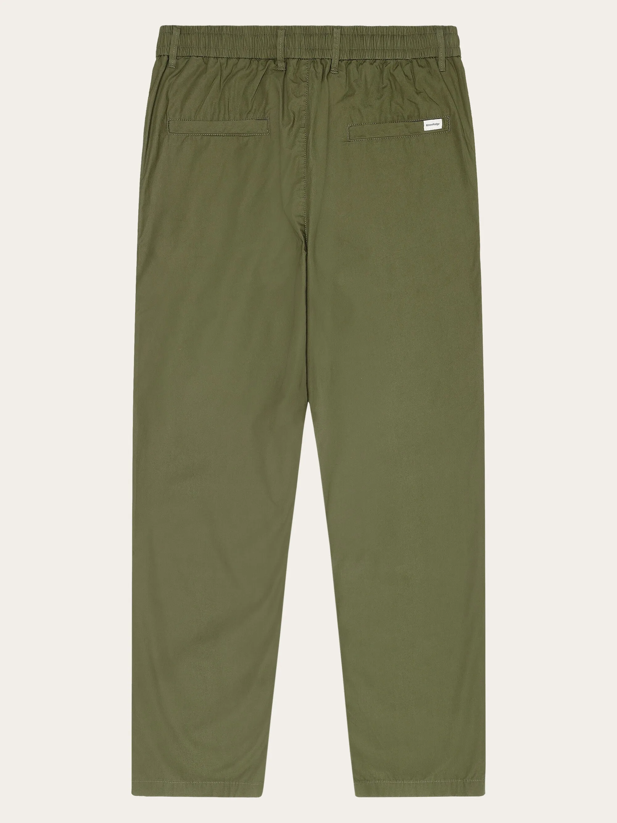 TIM Organic Cotton Pant GOTS/Vegan - Burned Olive