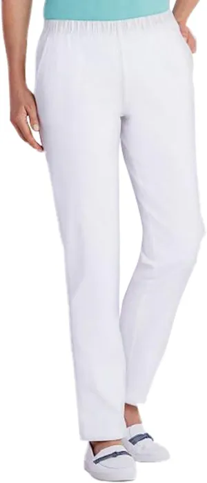 Turtle Bay New York Women's Casual Relaxed Fit Elastic Waist Pull On Denim Jeans