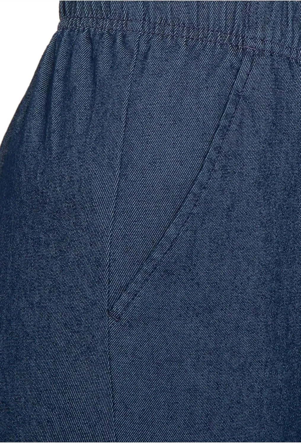 Turtle Bay New York Women's Casual Relaxed Fit Elastic Waist Pull On Denim Jeans