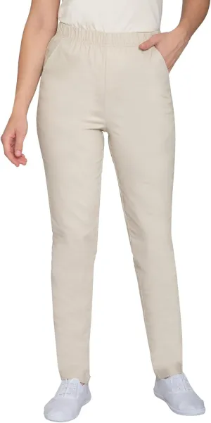 Turtle Bay New York Women's Casual Relaxed Fit Elastic Waist Pull On Denim Jeans