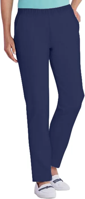 Turtle Bay New York Women's Casual Relaxed Fit Elastic Waist Pull On Denim Jeans