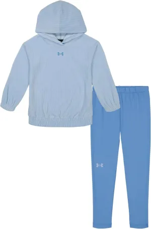 Under Armour girls Hoodie Set, Bottoms & Hoodie, Lightweight & Relaxed Fit