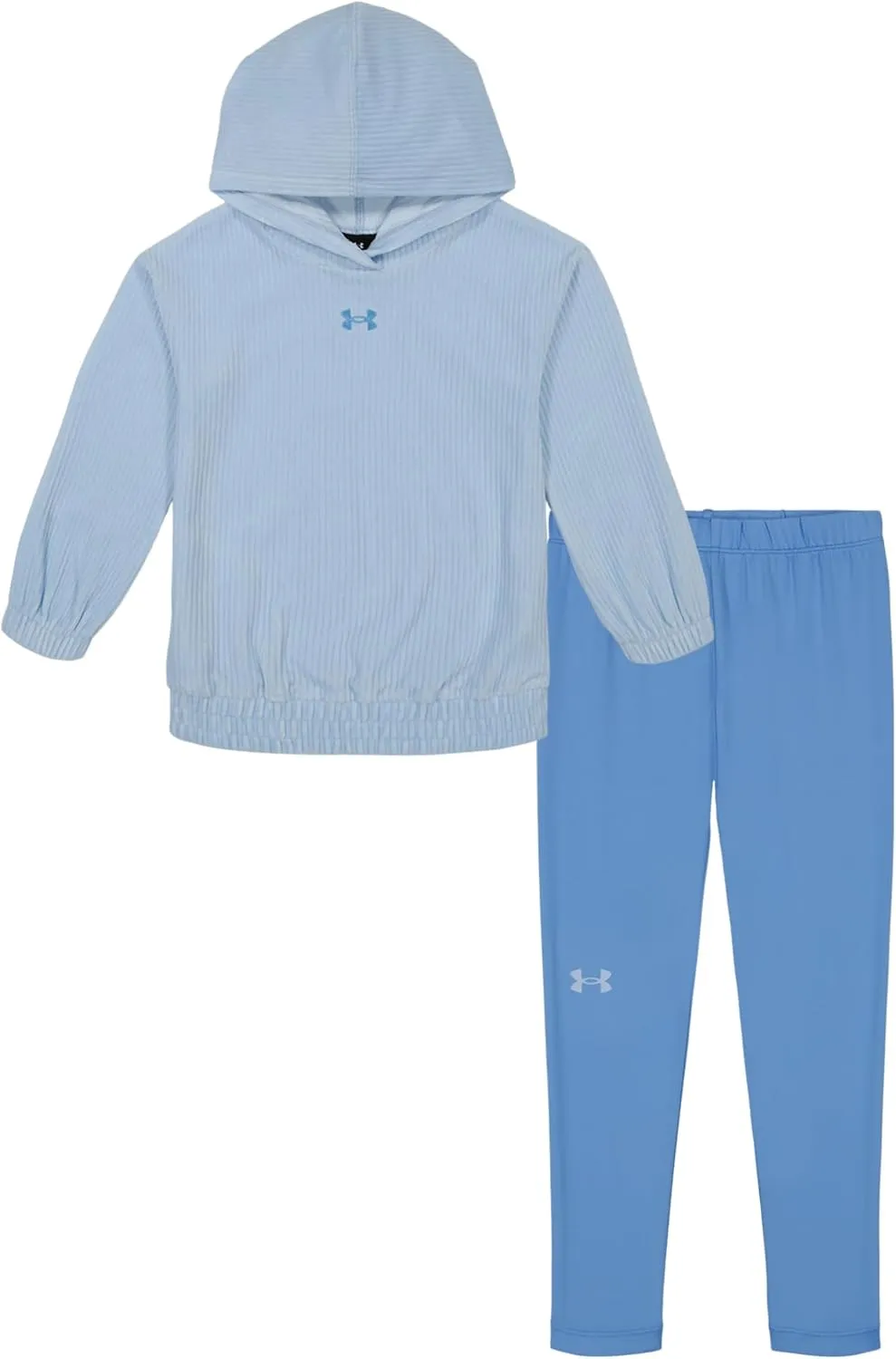 Under Armour girls Hoodie Set, Bottoms & Hoodie, Lightweight & Relaxed Fit