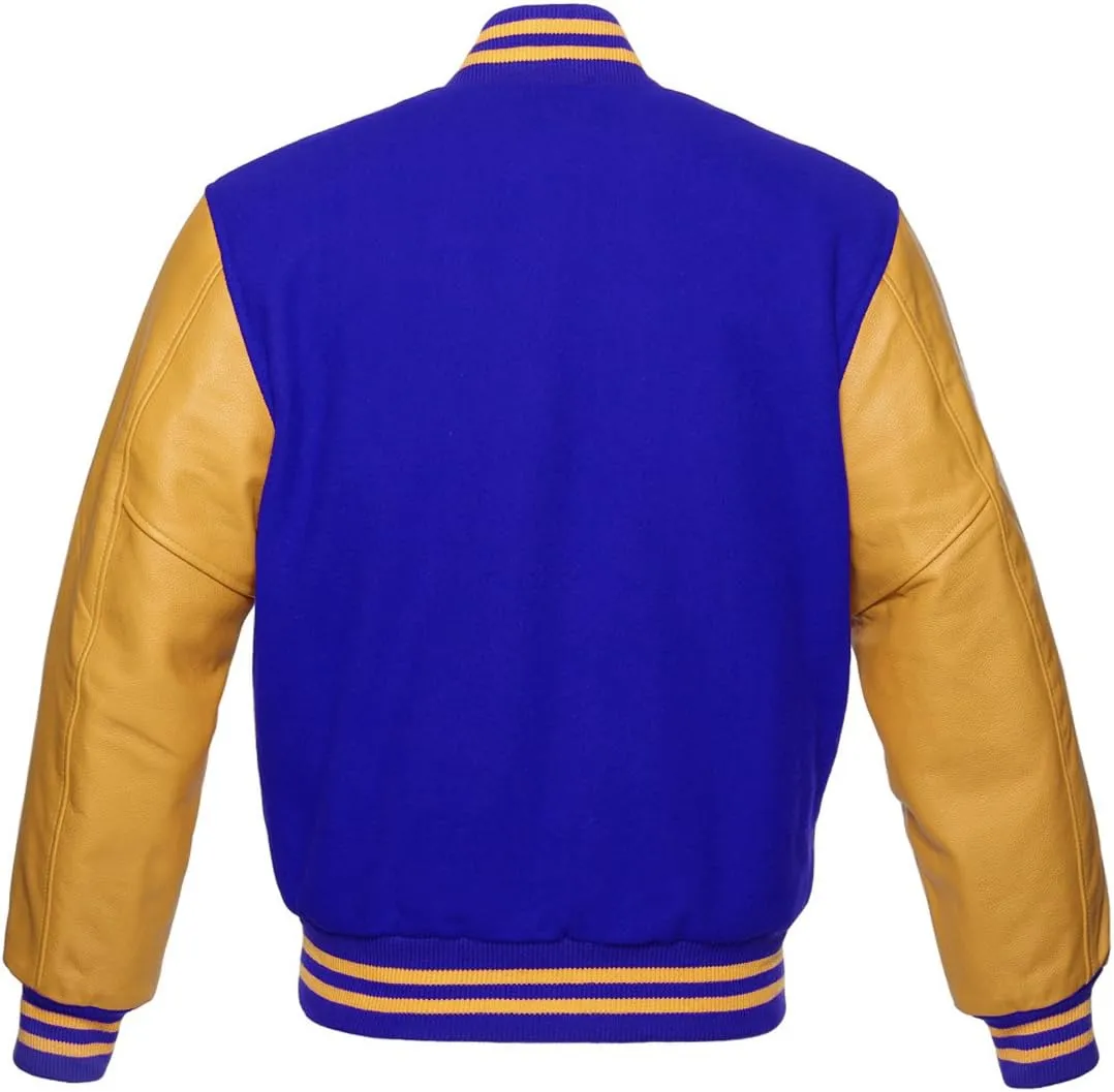 Varsity Women's Baseball Letterman Bomber Uniform Multiy Wool & Genuine Leather Sleeves Jacket