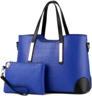 Vintage Crossbody Top Handle Crocodile Print Purse Leather Shoulder Bag Women's Handbag