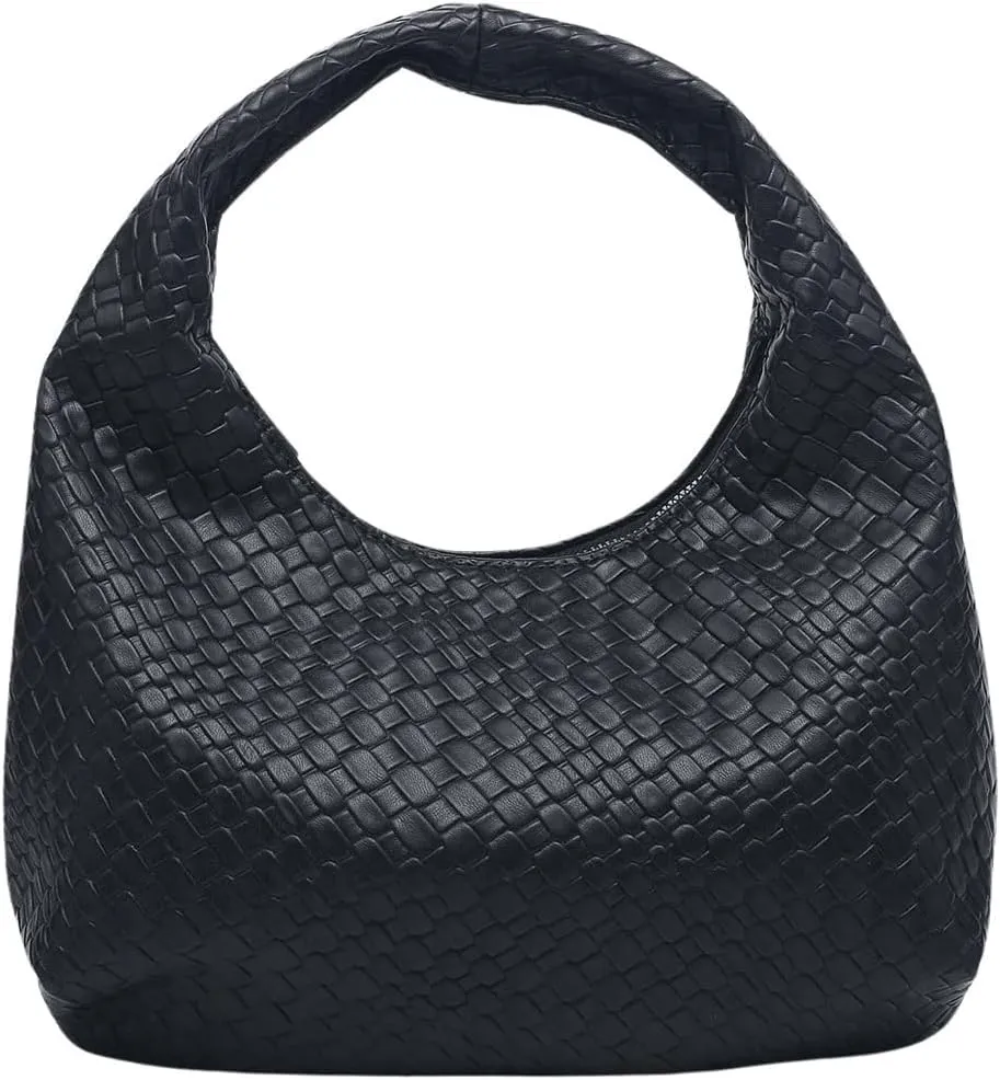 Vintage Genuine Leather Tote Bag for Women - Top Handle Hobo Shoulder Purse