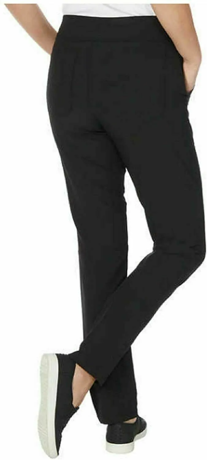Weatherproof Vintage Ladies Stretch Waist Performance Pants Black
