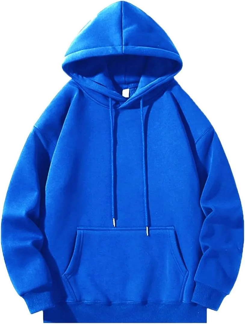 Women Hoodies Long Sleeve Pockets Hooded Sweater Solid Drawstring Pullover Fashion Sweatshirts Tops