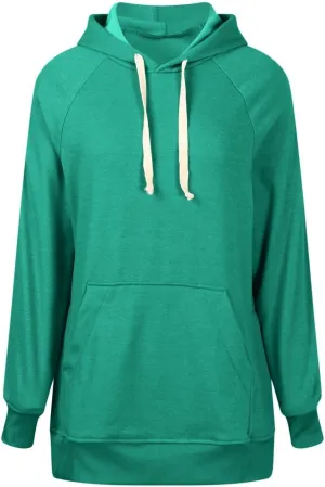 Women Oversized Hoodie Dress Pullover Long Sleeve Winter Front Pocket Sweatshirt Fall Tops Casual Maxi Loungewear
