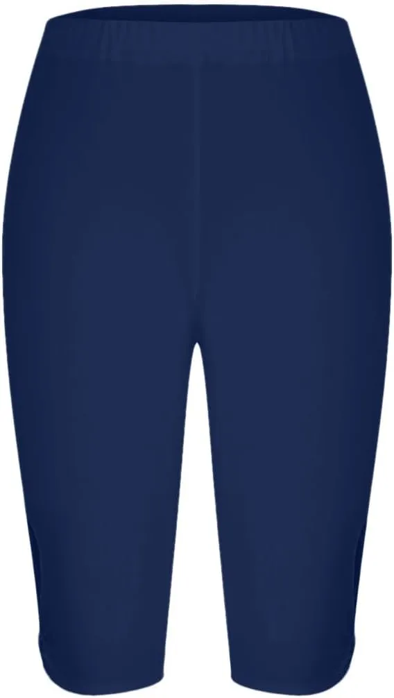 Womens Capris for Summer Tummy Control Cropped High Waist Yoga Bottoms Stretchy Leggings Workout Compression Pants