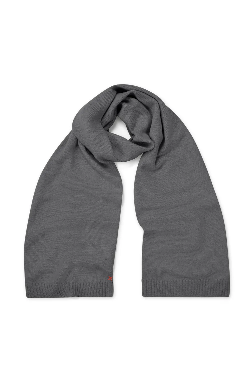Women's Chinti and Parker Scarf Grey Wool-Cashmere One Size