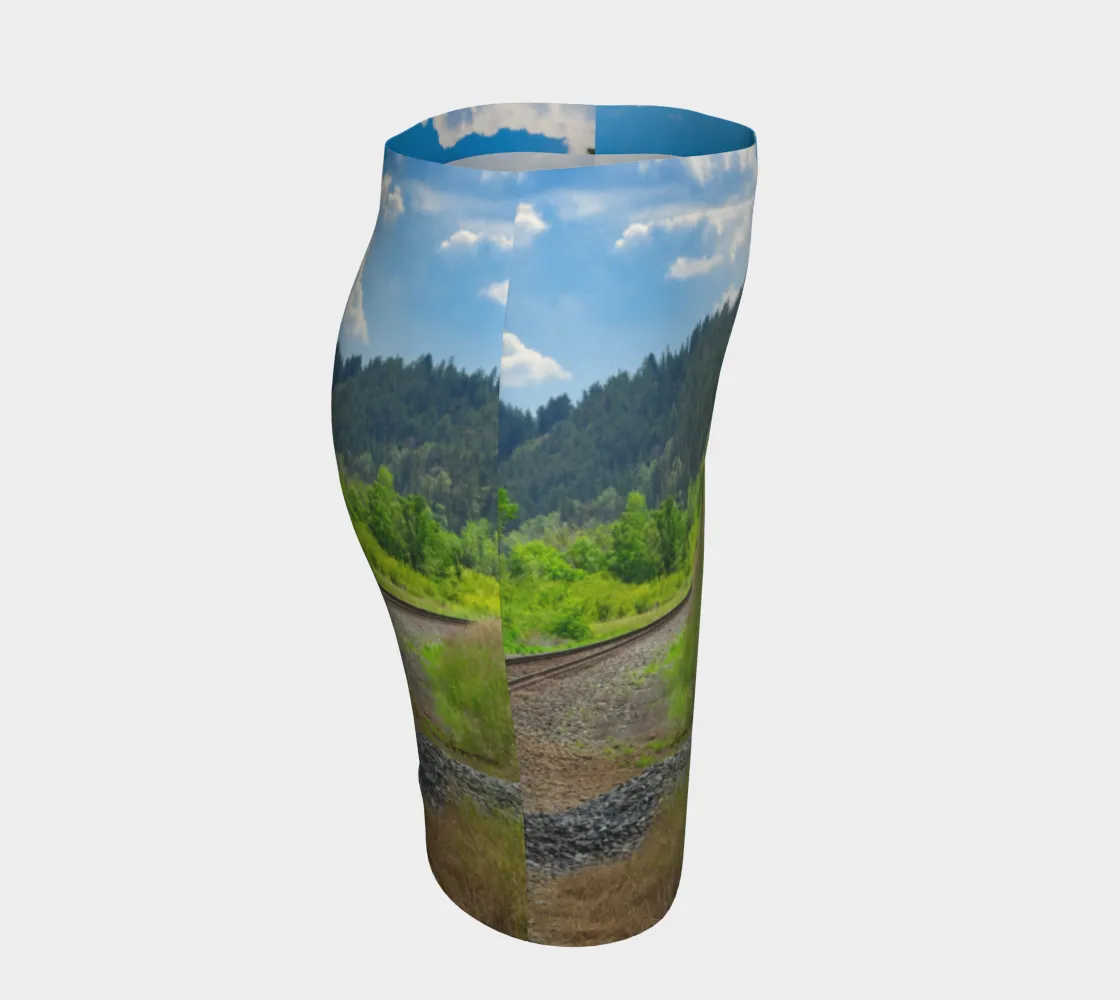 Women's Fitted Skirt - Edworthy Park CPKC Tracks