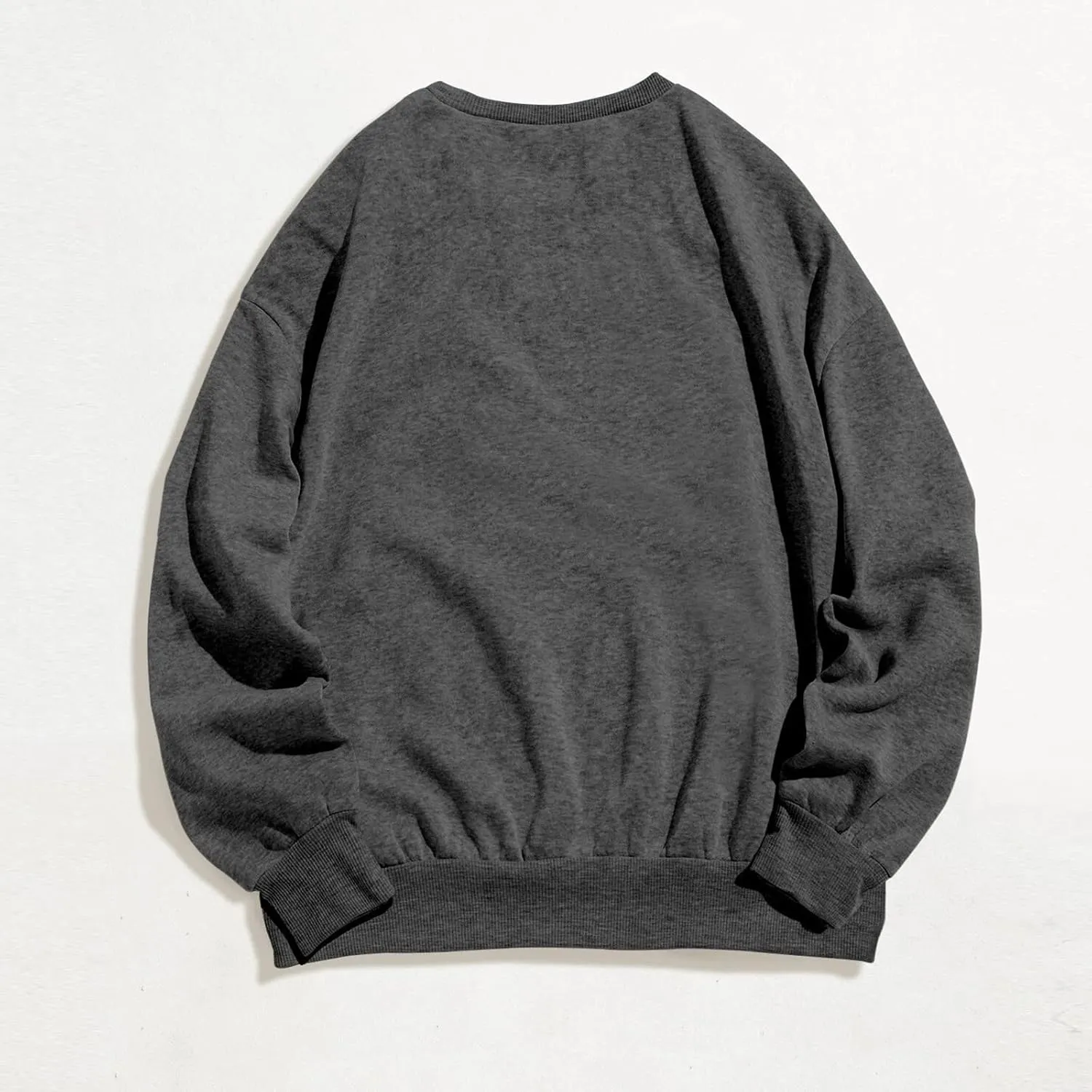 Women's Letter Graphic Print Sweatshirt Cute Los Angeles Oversized Pullover Crewneck Long Sleeve Tops for Teen Girls
