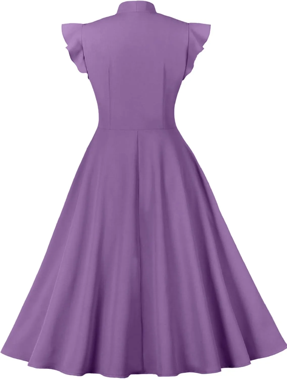 Women's Sleeveless Lapel Dress Vacation Slim Fit Midi Dress Solid Color Summer Sundress