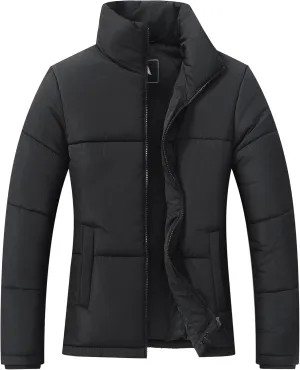 Women's Warm Winter Coat Waterproof Puffer Jacket Full-Zip Lightweight Winter Jacket