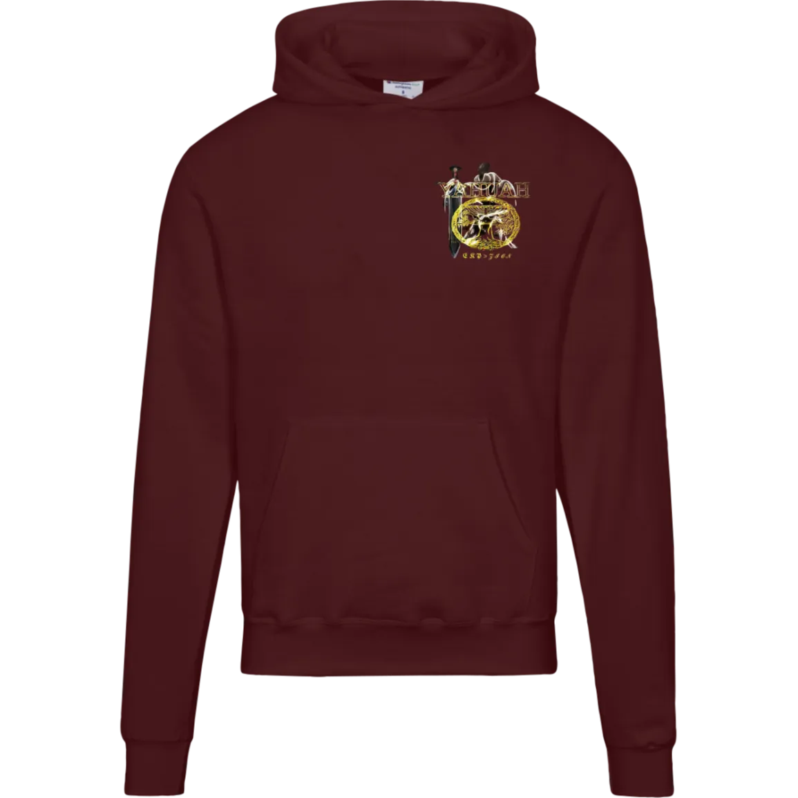 Yahuah-Name Above All Names 03-01 Royal Men's Designer Champion Powerblend Pullover Hoodie (5 colors)