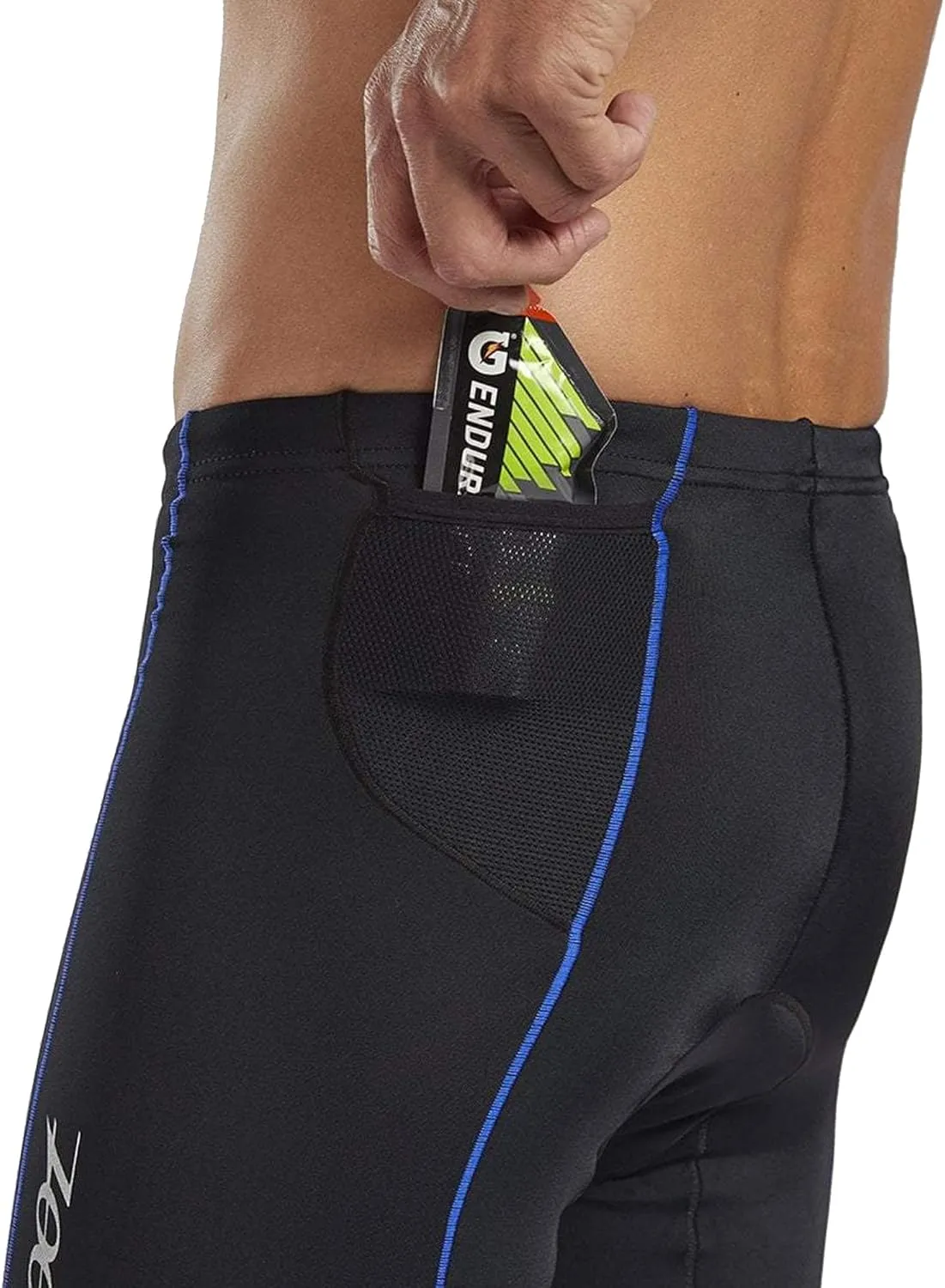 Zoot Mens Core 9-Inch Tri Shorts, Quick Dry Performance Triathlon Shorts with Cycling Chamois Pad, Pockets & UPF 50  Fabric