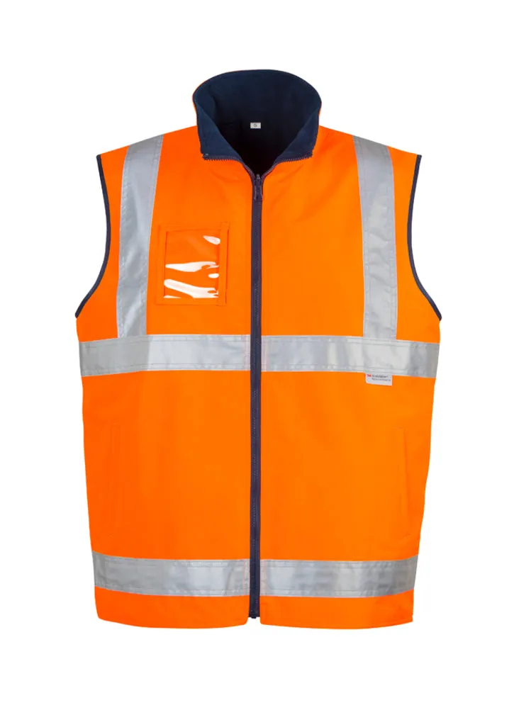 ZV358 - Syzmik - Mens Hi Vis Lightweight Fleece Lined Vest